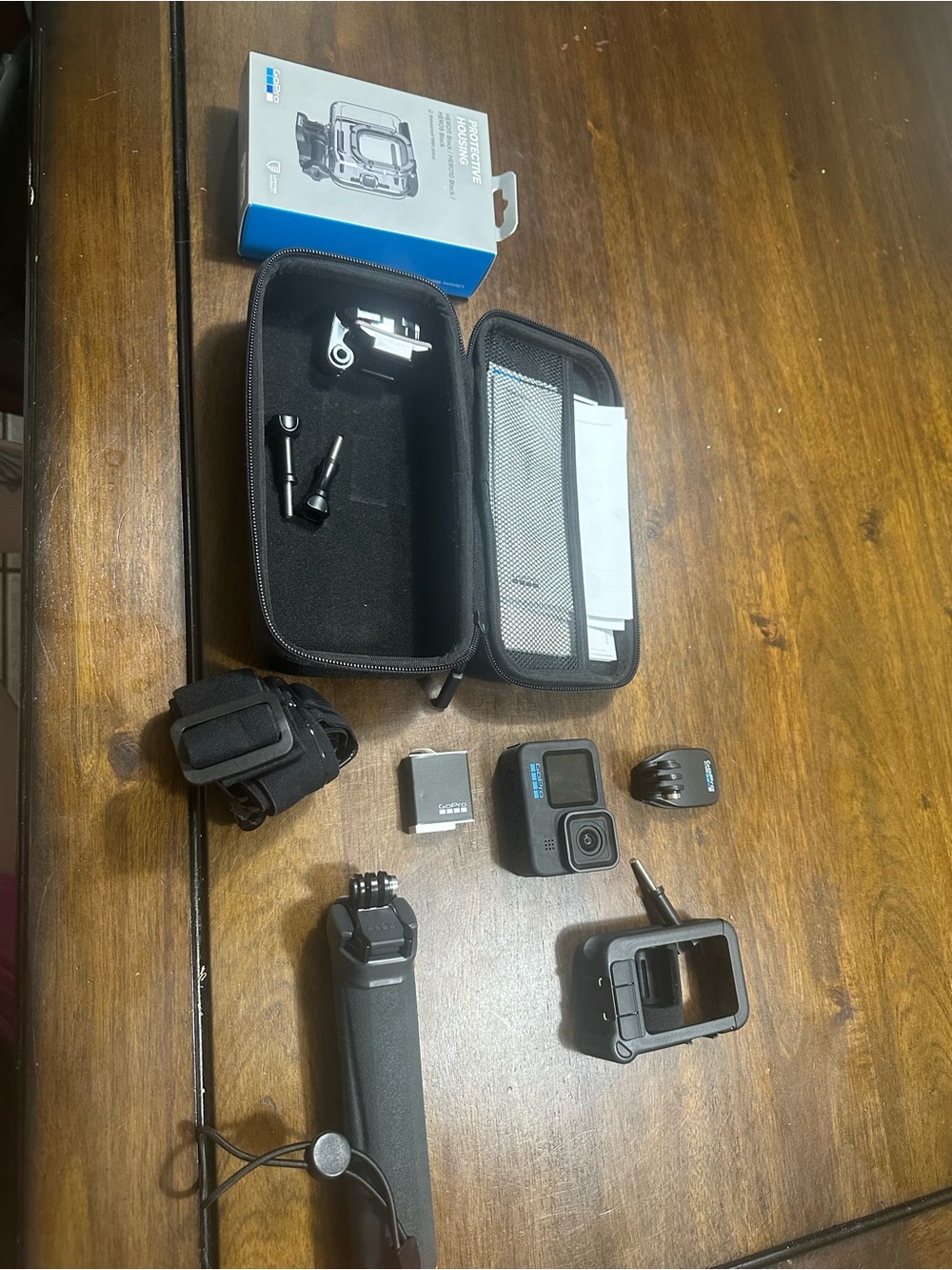 GoPro Black Action Camera Bundle with Accessories - Black